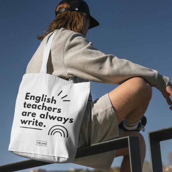 Plátenná taška English teachers