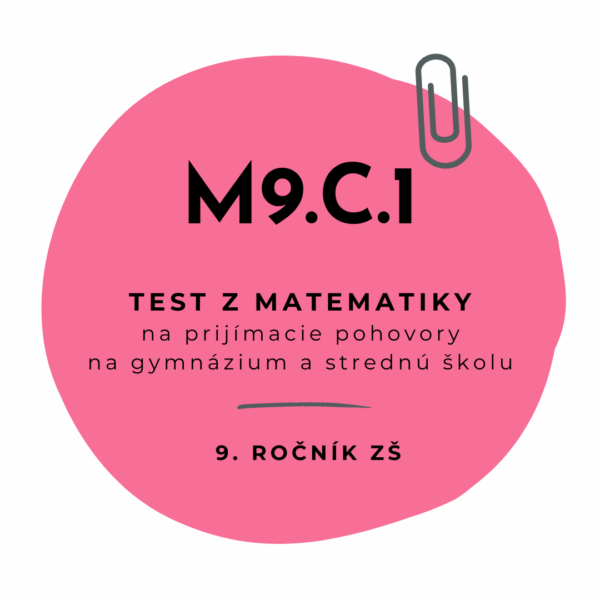 Test z matematiky M9.C.1