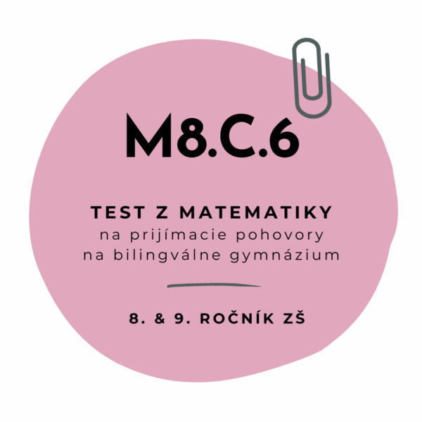 Test z matematiky M8.C.6