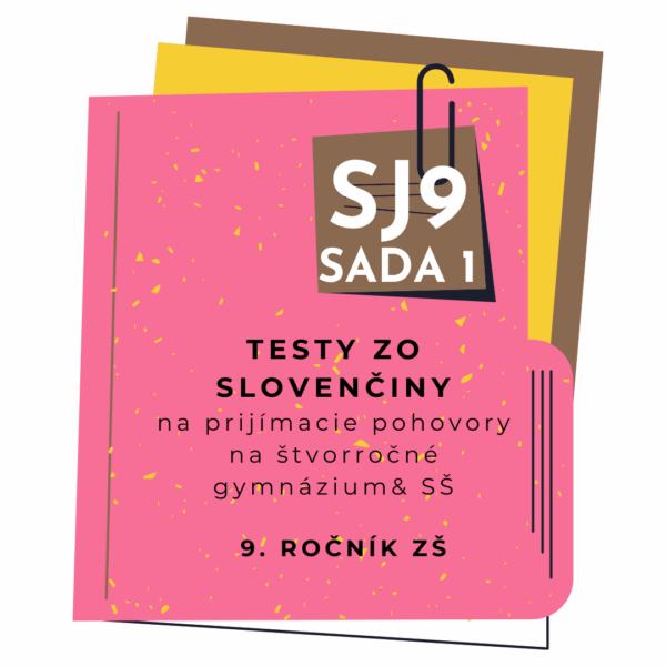 Riešené testy zo slovenčiny SJ9 SADA 1