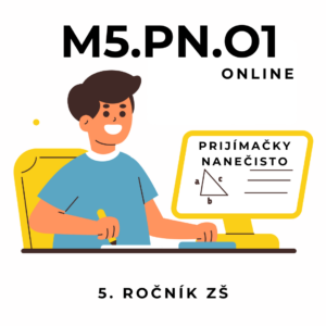 Prijímačky nanečisto z matematiky na osemročné gymnázium ONLINE 13.12.2026