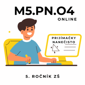Prijímačky nanečisto z matematiky na osemročné gymnázium ONLINE 7.3.2027