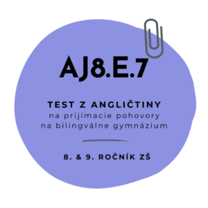 Test z angličtiny AJ8.E.7