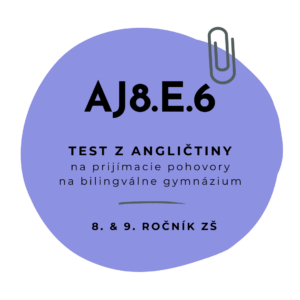 Test z angličtiny AJ8.E.6